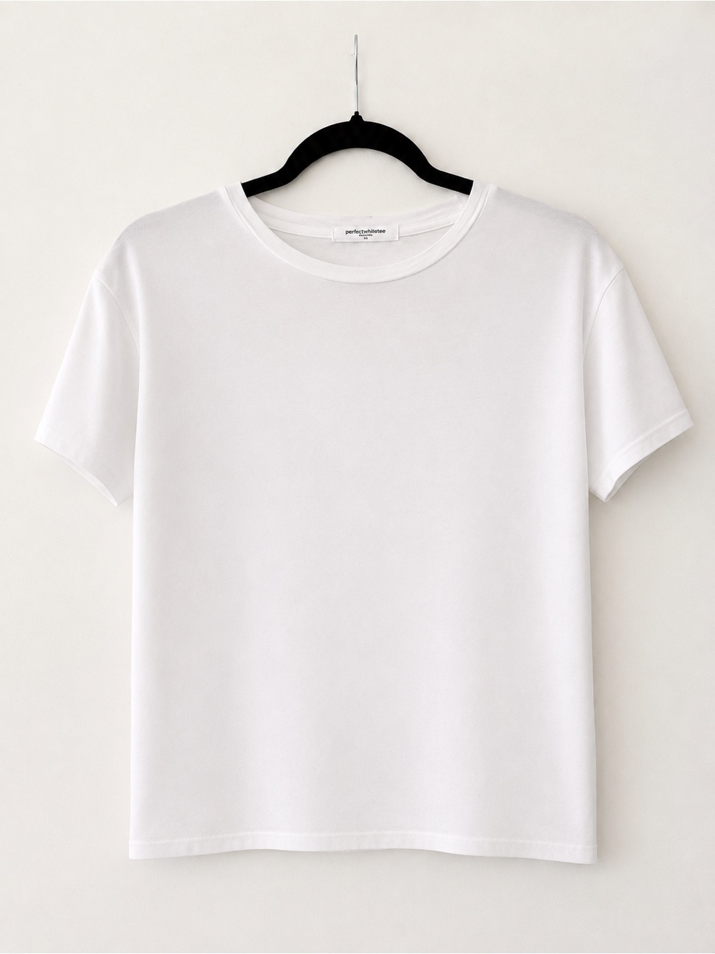 Nwot Perfectwhitetee Harley Crewneck Short Sleeve Tee In White | Small — image 5 of 8